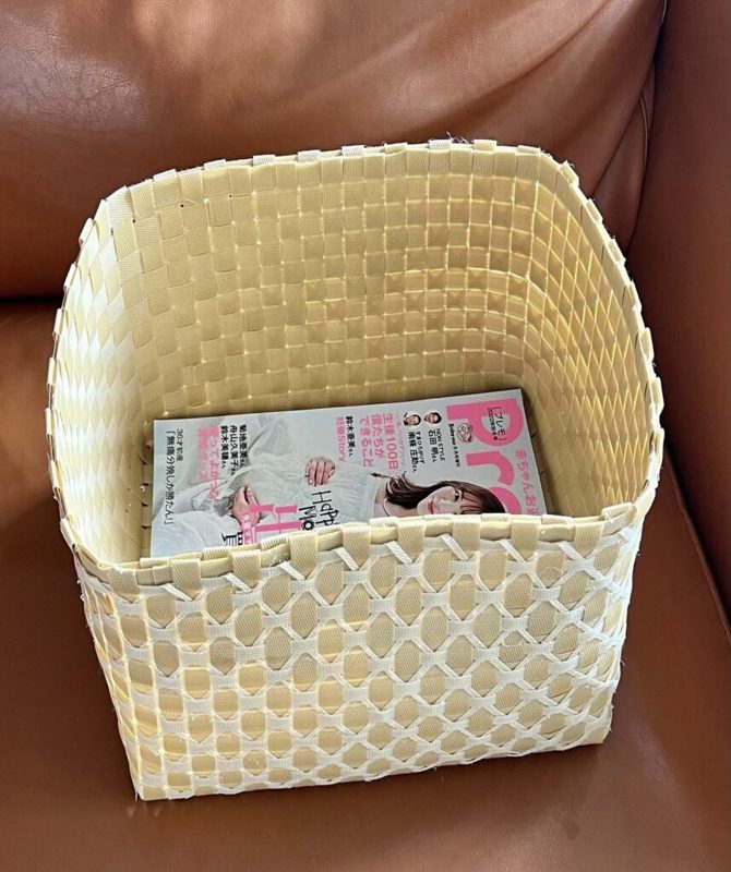 プラスチック製バスケット